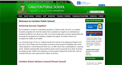 Desktop Screenshot of carleton.dsbn.org